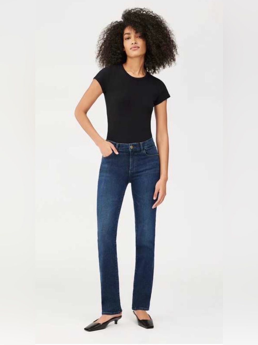 DL 1961 Mara Straight 27” In India Ink Size 31